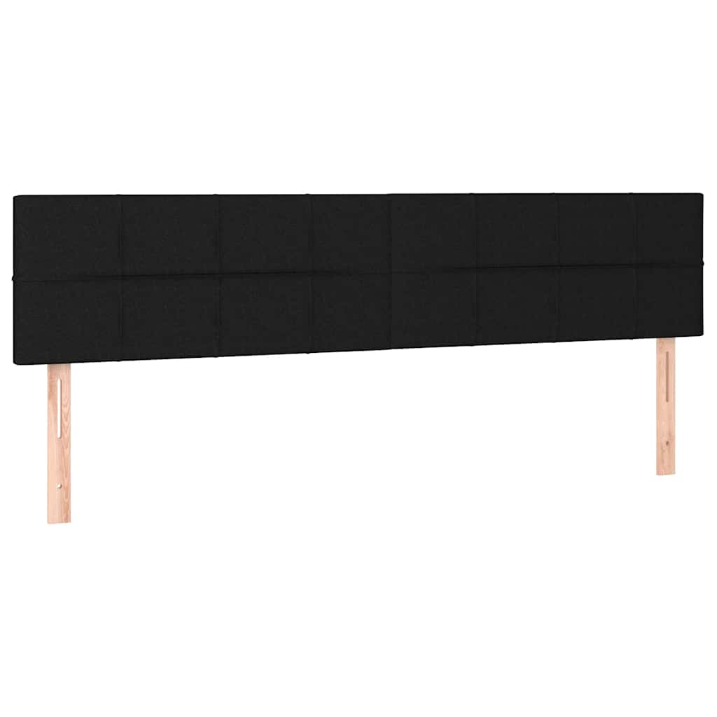 Boxspring met matras stof zwart 120x190 cm is nu te koop bij PeponiXL, paradijselijk wonen!