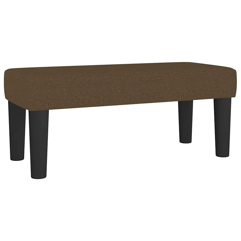 Boxspring met matras stof donkerbruin 120x190 cm is nu te koop bij PeponiXL, paradijselijk wonen!