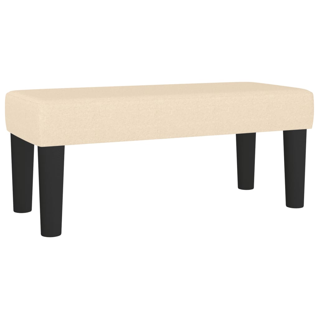 Boxspring met matras stof crèmekleurig 120x190 cm is nu te koop bij PeponiXL, paradijselijk wonen!