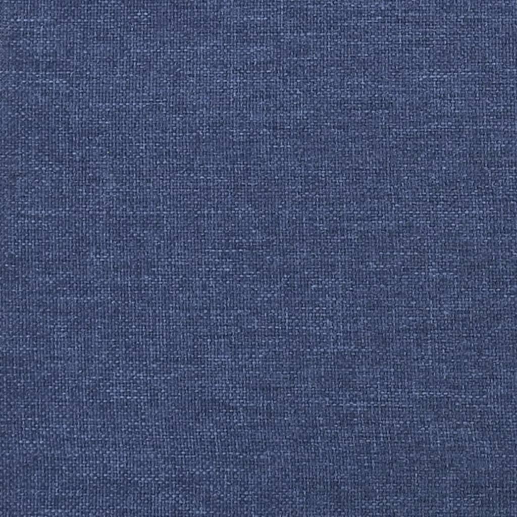 Boxspring met matras stof blauw 120x190 cm is nu te koop bij PeponiXL, paradijselijk wonen!