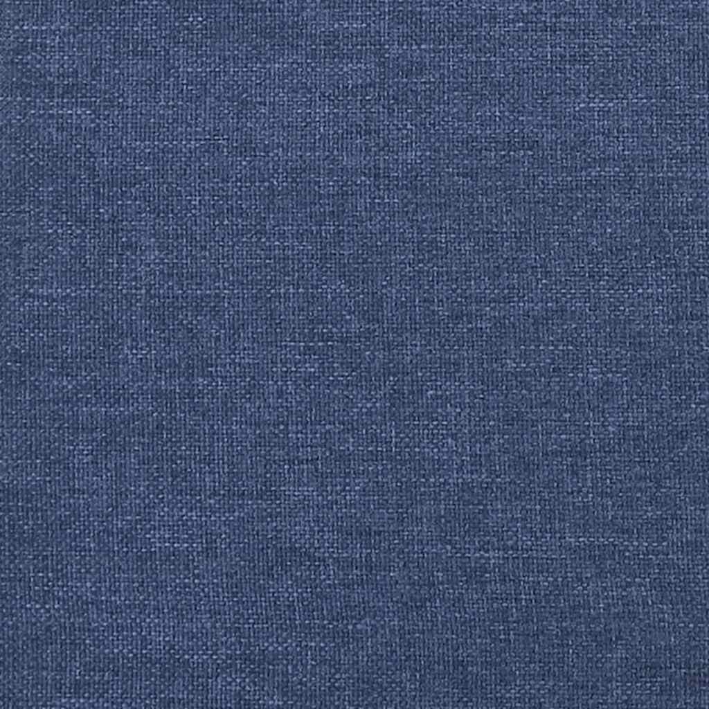 Boxspring met matras stof blauw 120x190 cm is nu te koop bij PeponiXL, paradijselijk wonen!