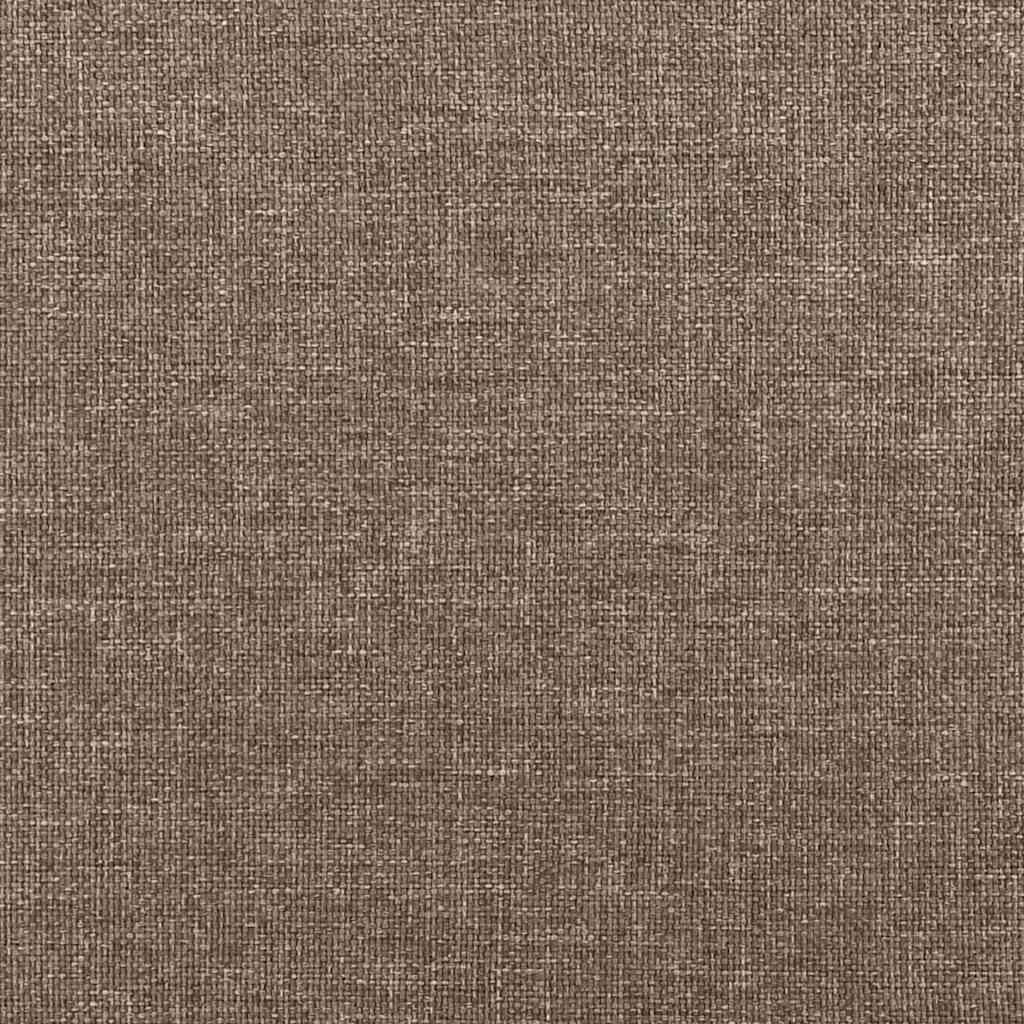 Boxspring met matras stof taupe 120x190 cm is nu te koop bij PeponiXL, paradijselijk wonen!