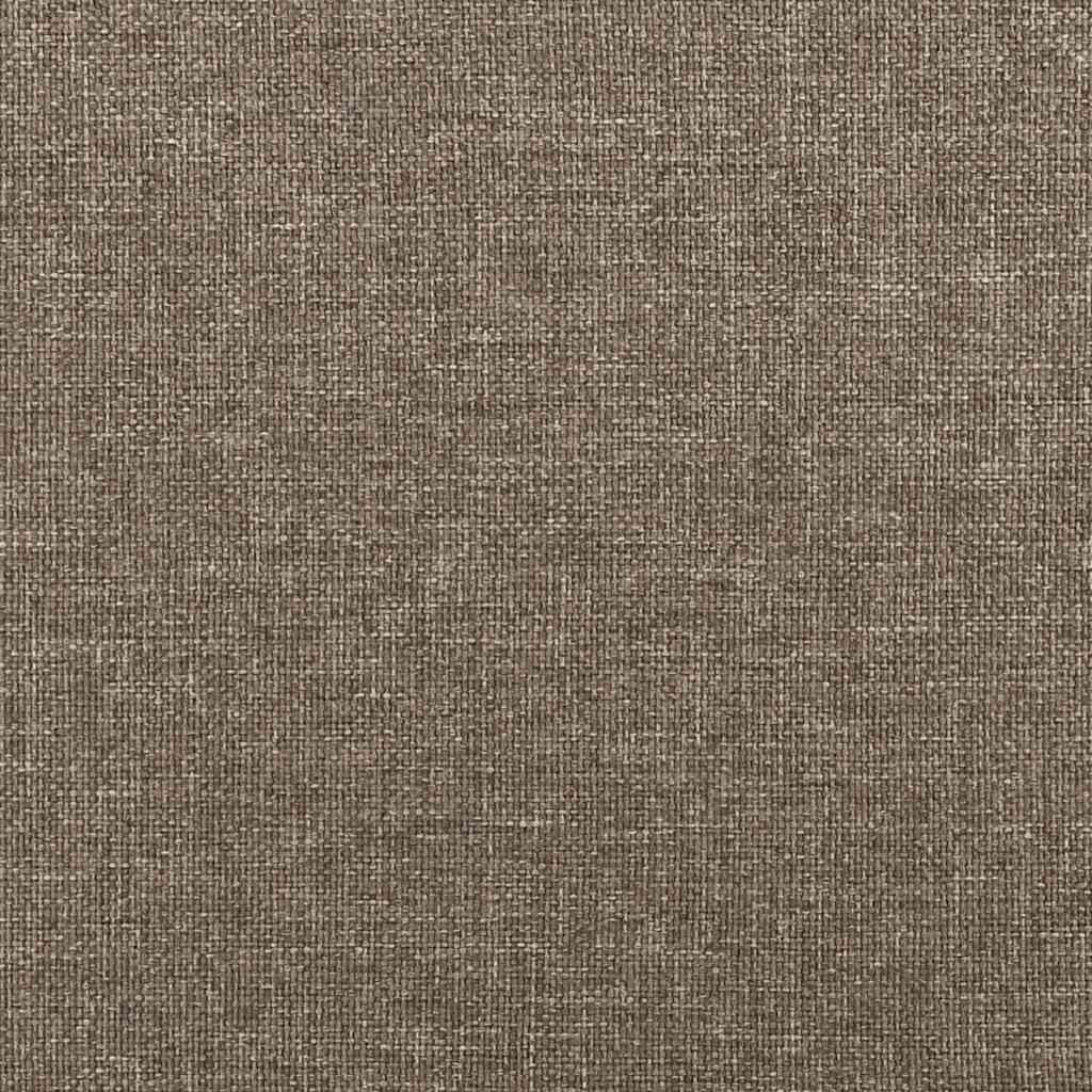 Boxspring met matras stof taupe 120x190 cm is nu te koop bij PeponiXL, paradijselijk wonen!