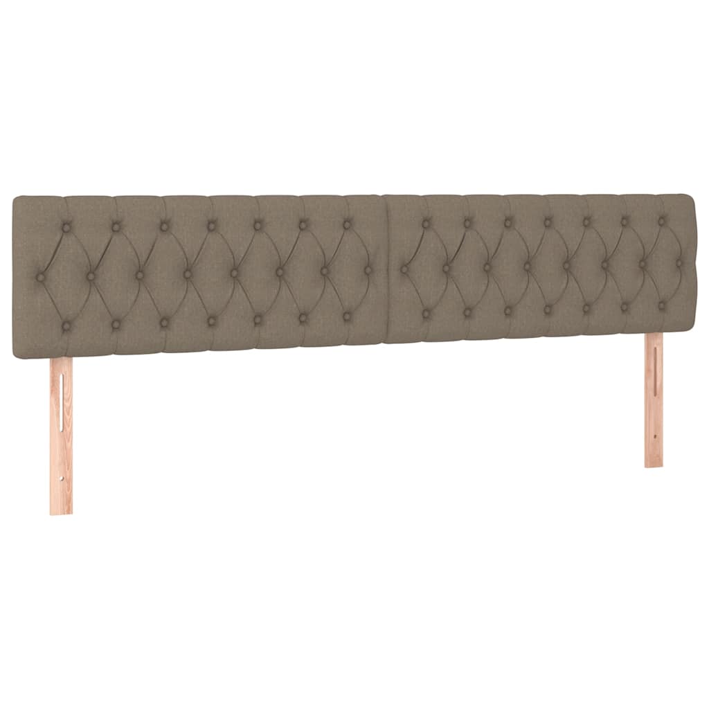 Boxspring met matras stof taupe 120x190 cm is nu te koop bij PeponiXL, paradijselijk wonen!