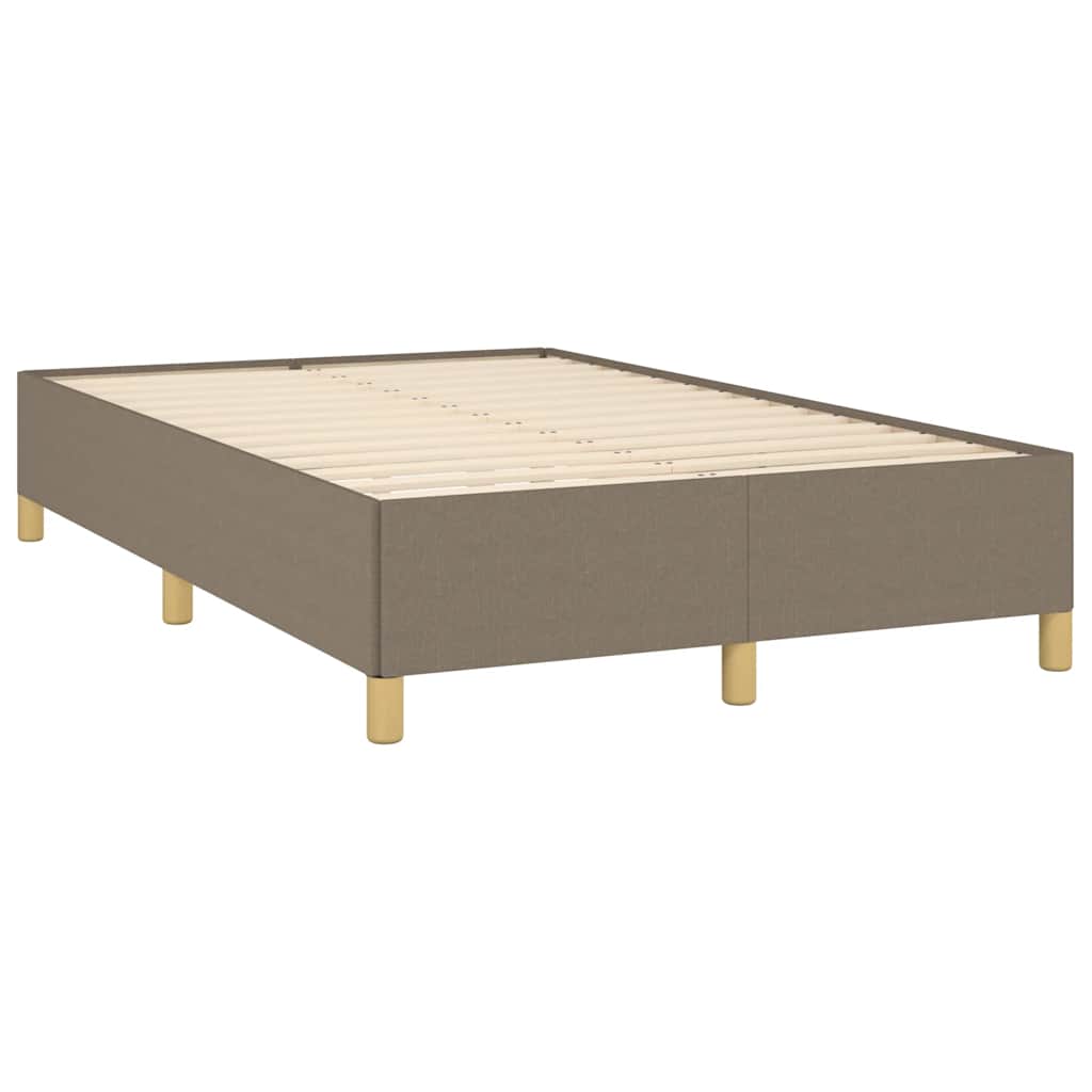 Boxspring met matras stof taupe 120x190 cm is nu te koop bij PeponiXL, paradijselijk wonen!