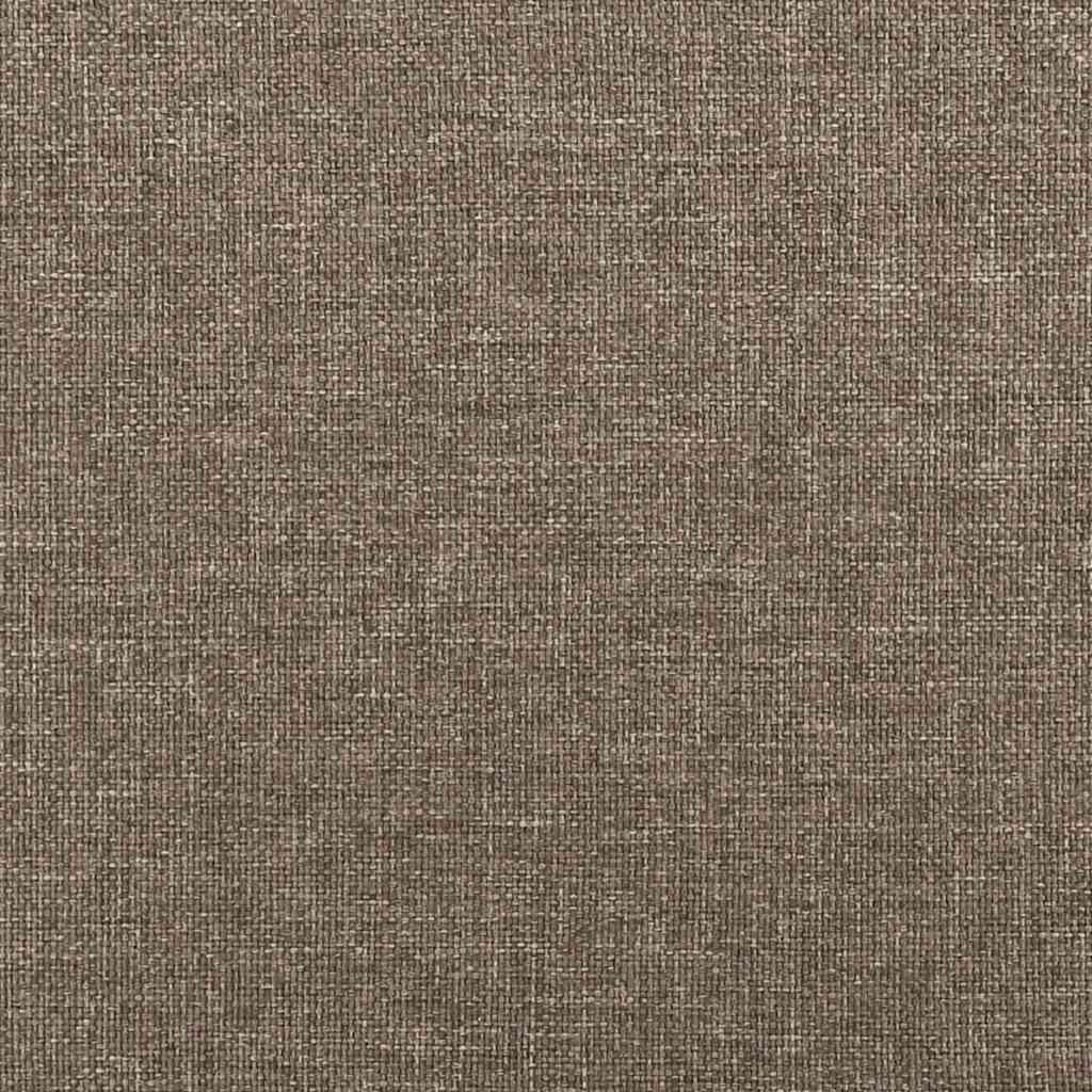Boxspring met matras stof taupe 120x190 cm is nu te koop bij PeponiXL, paradijselijk wonen!