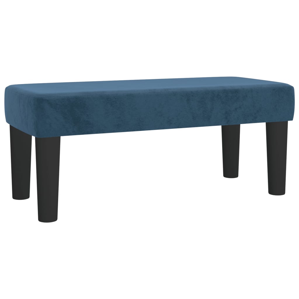 Boxspring met matras fluweel donkerblauw 120x190 cm is nu te koop bij PeponiXL, paradijselijk wonen!