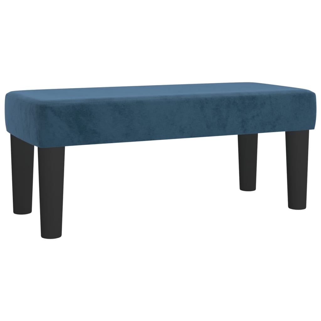 Boxspring met matras fluweel donkerblauw 120x190 cm is nu te koop bij PeponiXL, paradijselijk wonen!