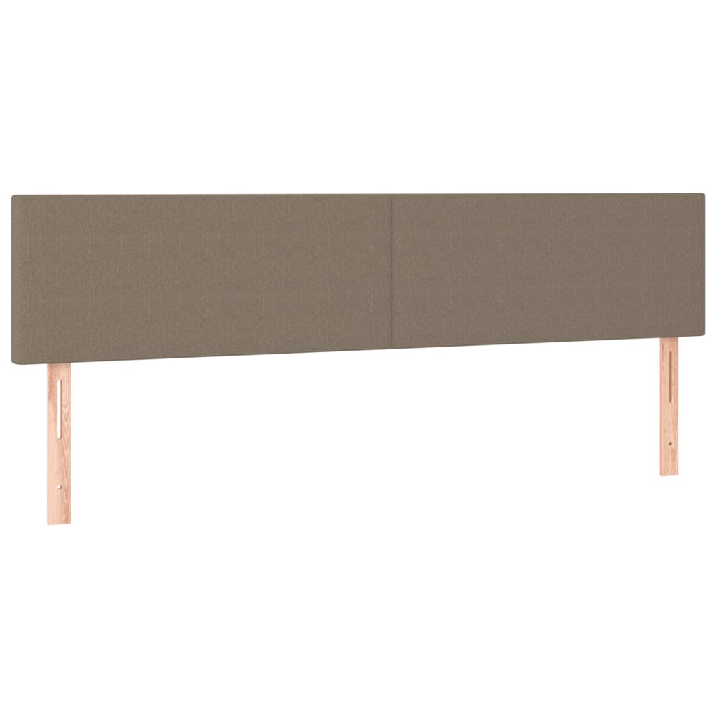 Bedframe zonder matras 120x190 cm stof taupe is nu te koop bij PeponiXL, paradijselijk wonen!