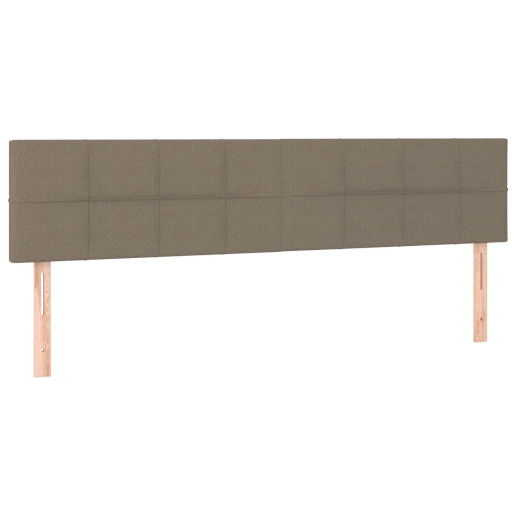 Bedframe zonder matras 120x190 cm stof taupe is nu te koop bij PeponiXL, paradijselijk wonen!