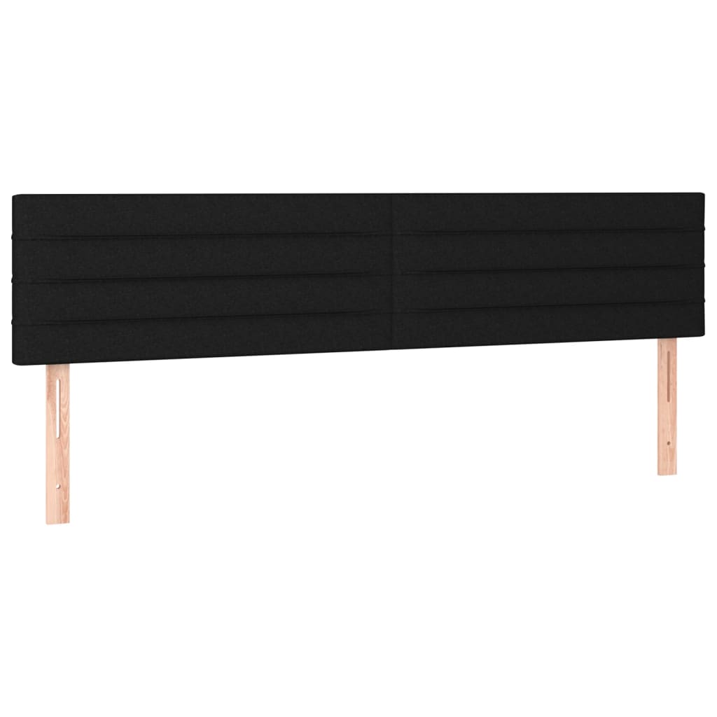 Bedframe zonder matras 120x190 cm stof zwart is nu te koop bij PeponiXL, paradijselijk wonen!