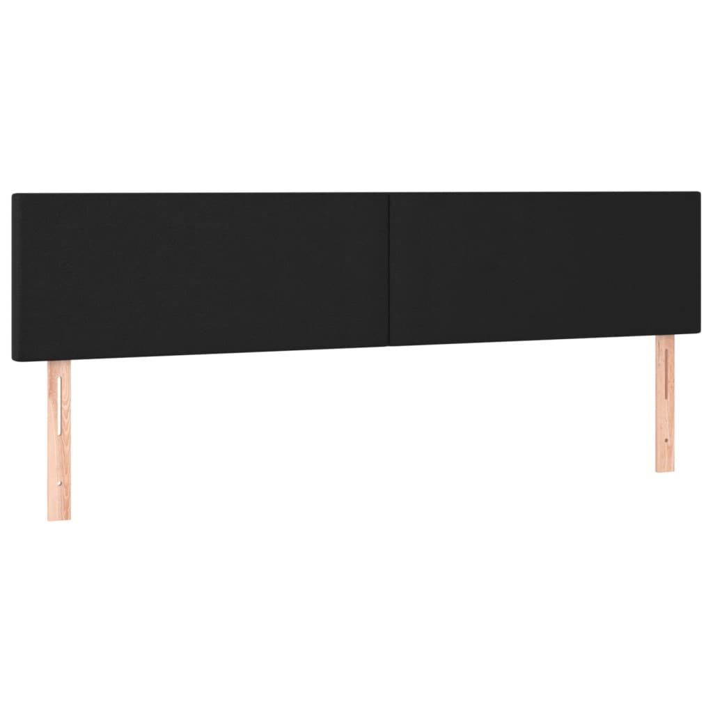 Bedframe zonder matras 120x190 cm kunstleer zwart is nu te koop bij PeponiXL, paradijselijk wonen!