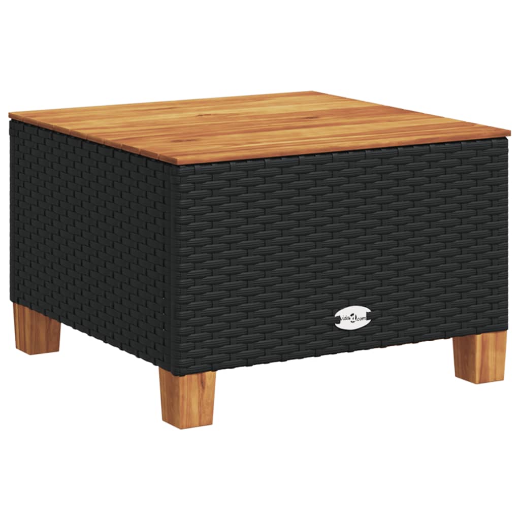 6-delige Loungeset met kussens poly rattan zwart is nu te koop bij PeponiXL, paradijselijk wonen!