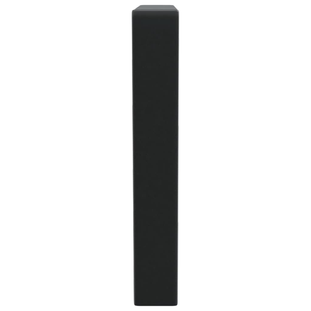 Wandbeugels voor wasbak 2 st trapezium staal zwart is nu te koop bij PeponiXL, paradijselijk wonen!