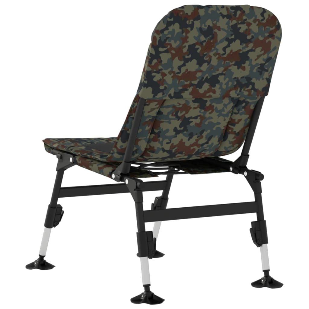 Visstoel met verstelbare modderpoten inklapbaar camouflage is nu te koop bij PeponiXL, paradijselijk wonen!