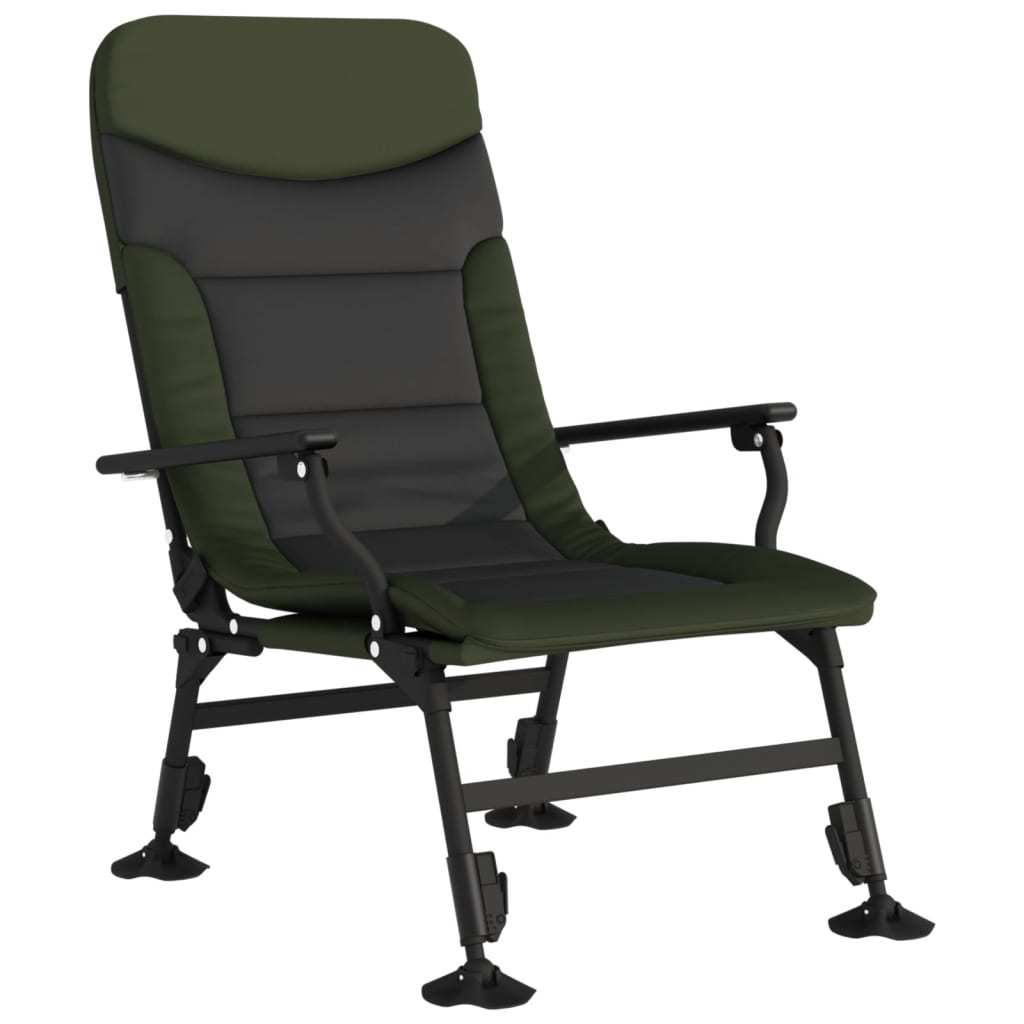 Visstoel met armleuning inklapbaar groen is nu te koop bij PeponiXL, paradijselijk wonen!