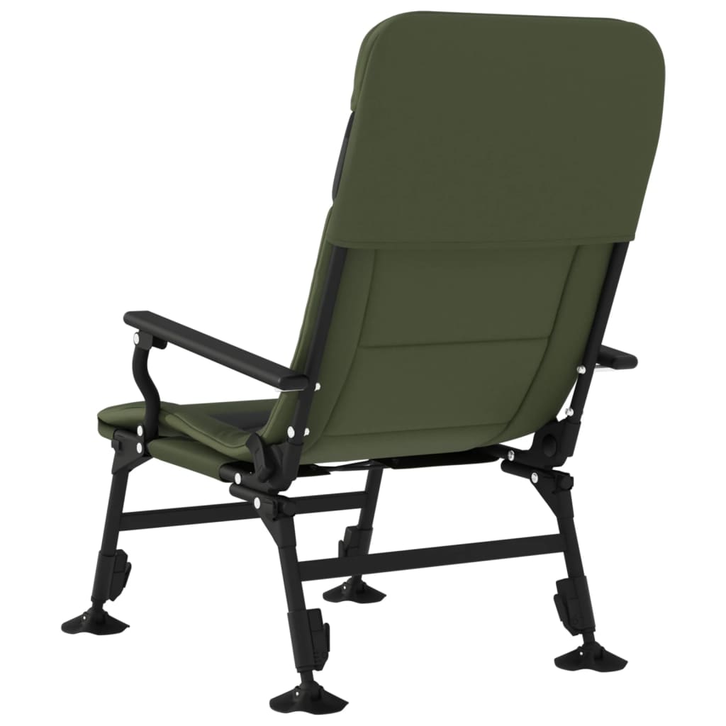Visstoel met armleuning inklapbaar groen is nu te koop bij PeponiXL, paradijselijk wonen!