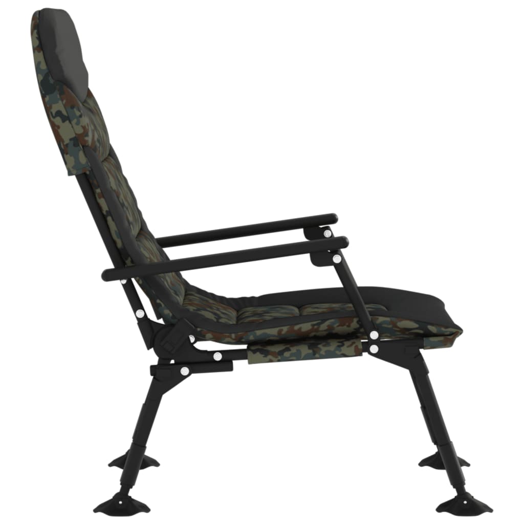 Visstoel met armleuning inklapbaar camouflage is nu te koop bij PeponiXL, paradijselijk wonen!