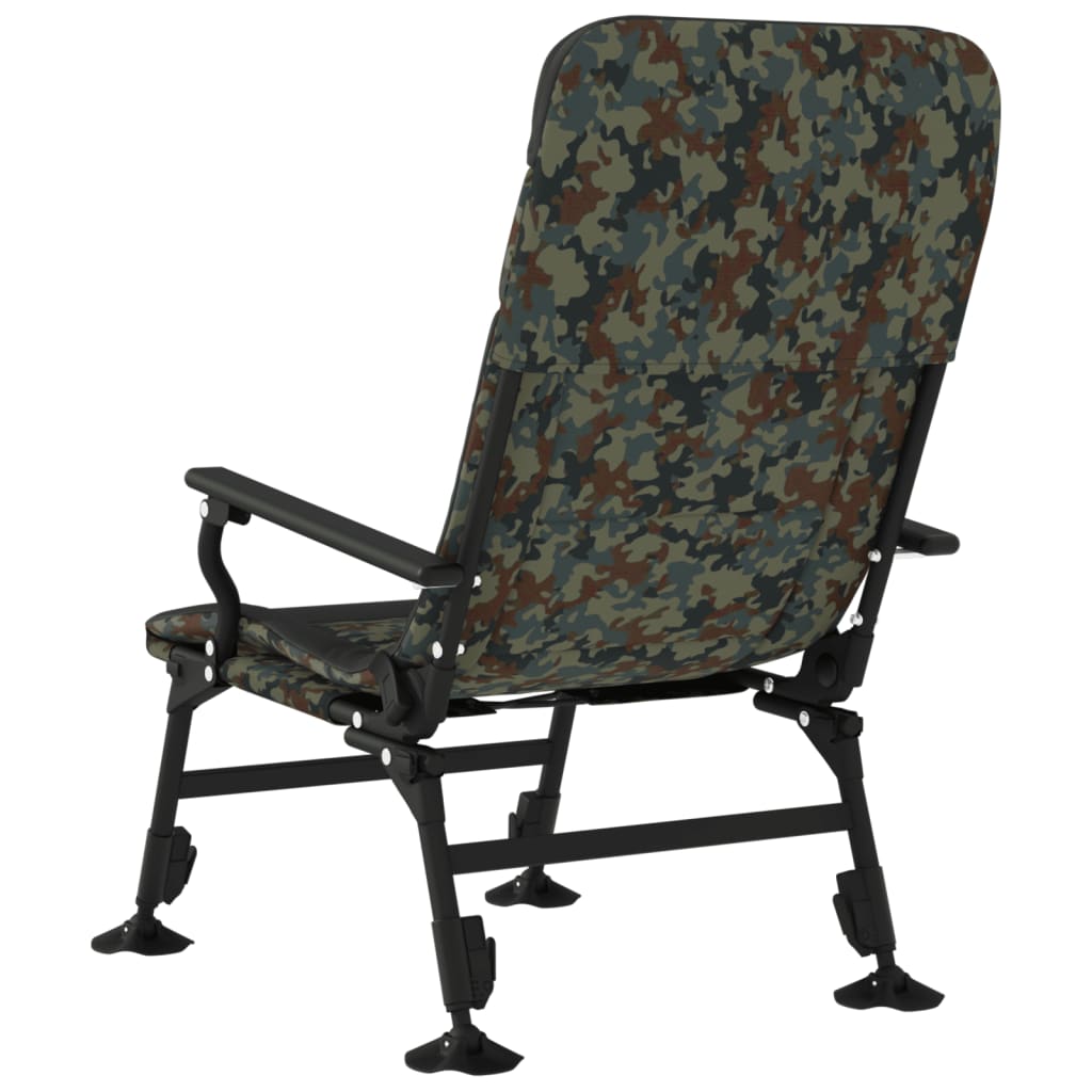 Visstoel met armleuning inklapbaar camouflage is nu te koop bij PeponiXL, paradijselijk wonen!