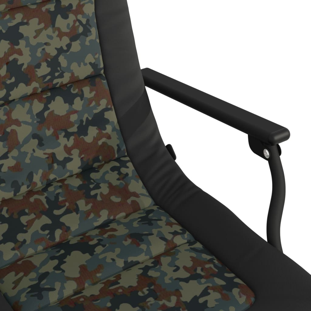 Visstoel met armleuning inklapbaar camouflage is nu te koop bij PeponiXL, paradijselijk wonen!