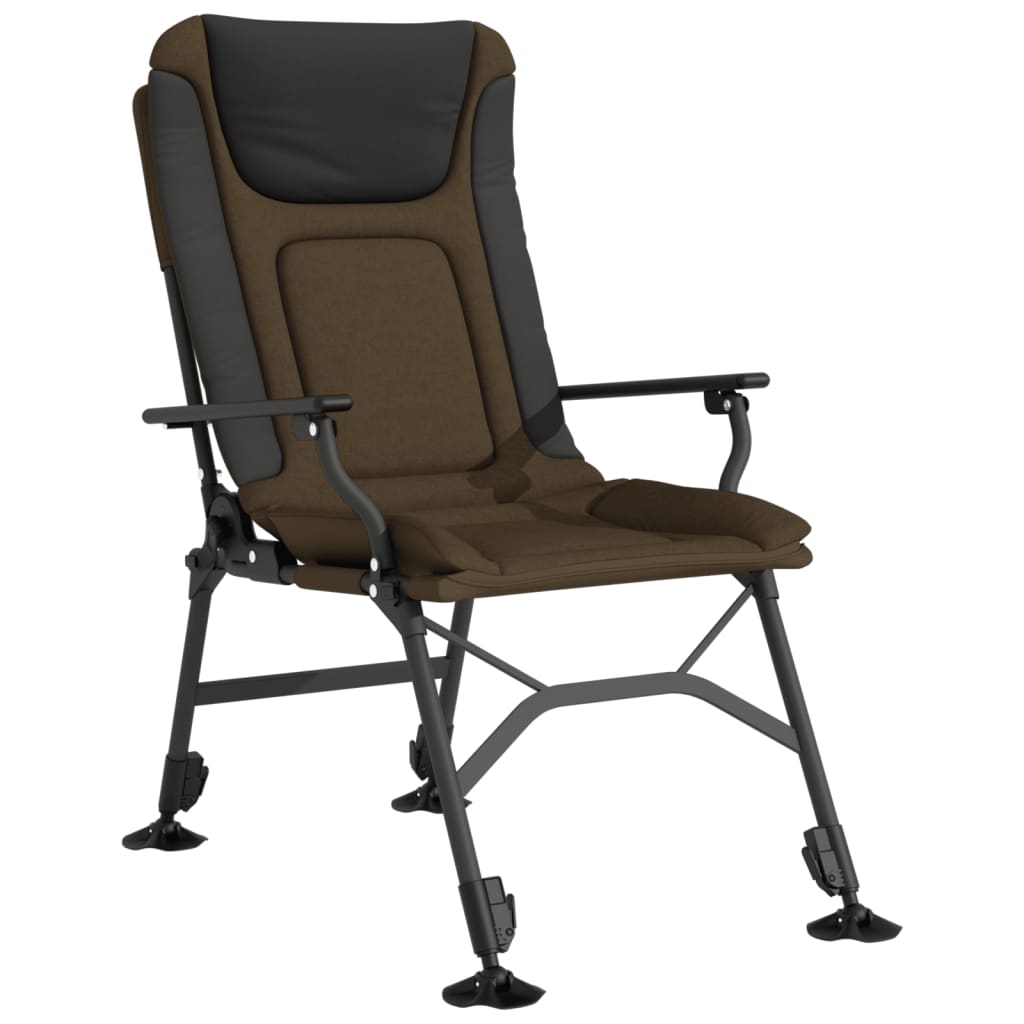 Visstoel met armleuning inklapbaar taupe is nu te koop bij PeponiXL, paradijselijk wonen!