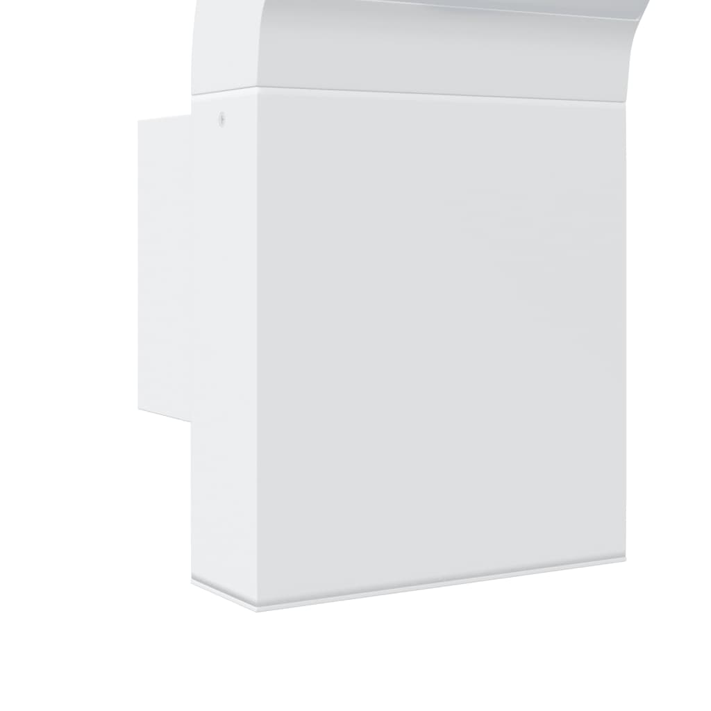 Buitenwandlamp LED gegoten aluminium wit is nu te koop bij PeponiXL, paradijselijk wonen!