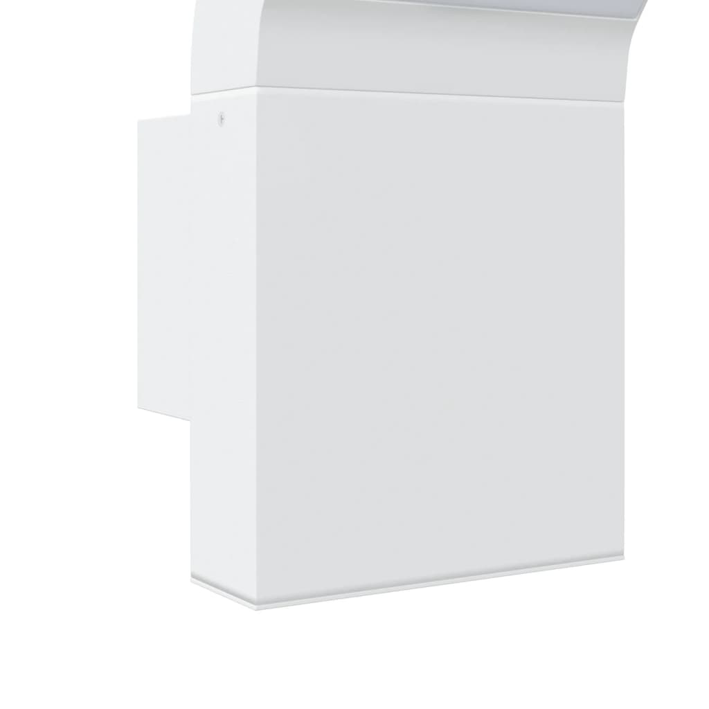 Buitenwandlampen 2 st LED gegoten aluminium wit is nu te koop bij PeponiXL, paradijselijk wonen!