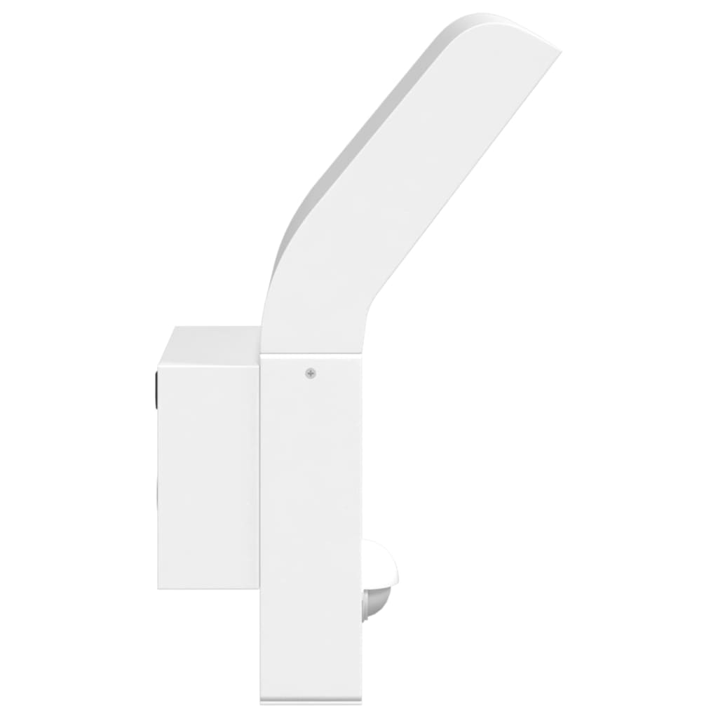 Buitenwandlamp LED met sensors gegoten aluminium wit is nu te koop bij PeponiXL, paradijselijk wonen!