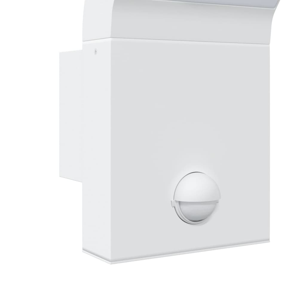 Buitenwandlamp LED met sensors gegoten aluminium wit is nu te koop bij PeponiXL, paradijselijk wonen!
