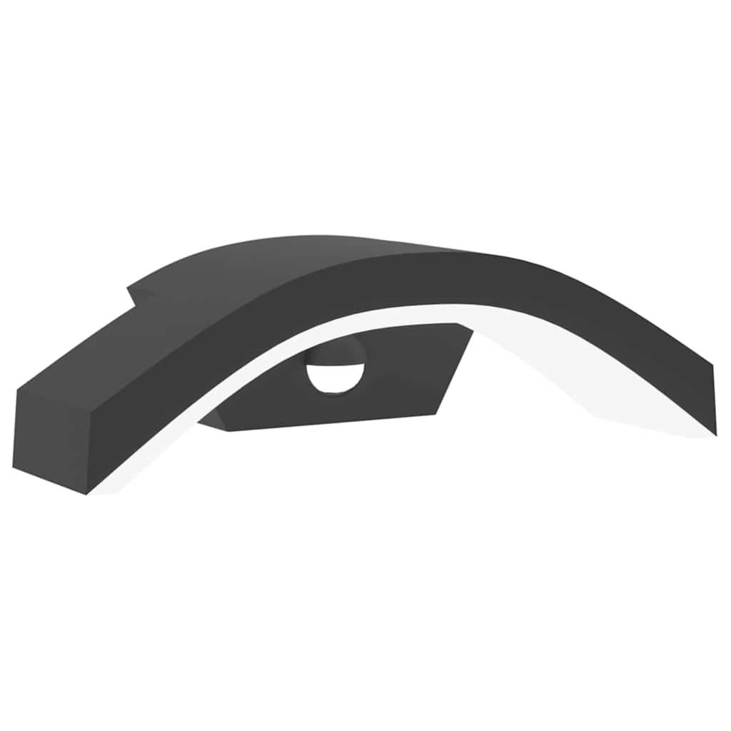 Buitenwandlamp LED met sensors gegoten aluminium zwart is nu te koop bij PeponiXL, paradijselijk wonen!