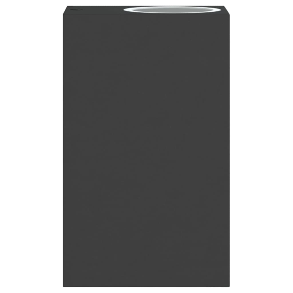 Buitenwandlampen 2 st gegoten aluminium zwart is nu te koop bij PeponiXL, paradijselijk wonen!