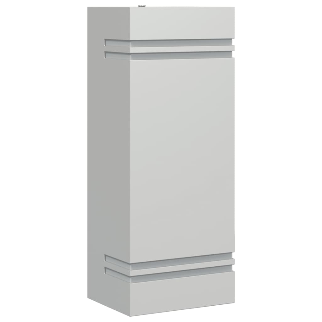 Buitenwandlamp roestvrij staal zilverkleurig is nu te koop bij PeponiXL, paradijselijk wonen!