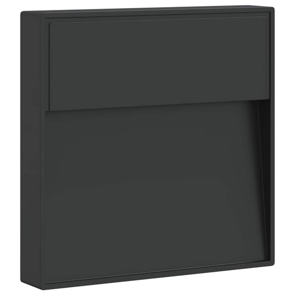 Buitenwandlamp LED gegoten aluminium zwart is nu te koop bij PeponiXL, paradijselijk wonen!