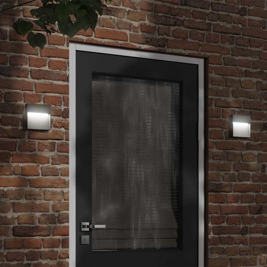 Buitenwandlamp LED gegoten aluminium zwart is nu te koop bij PeponiXL, paradijselijk wonen!