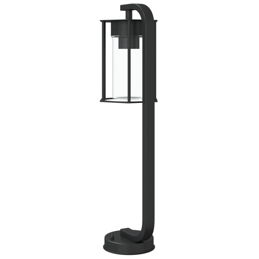 Vloerlamp voor buiten 3 st 60 cm roestvrij staal zwart is nu te koop bij PeponiXL, paradijselijk wonen!