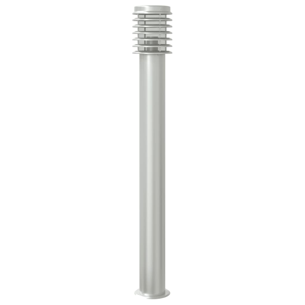 Vloerlamp voor buiten 3 st 110 cm roestvrijstaal zilverkleurig is nu te koop bij PeponiXL, paradijselijk wonen!