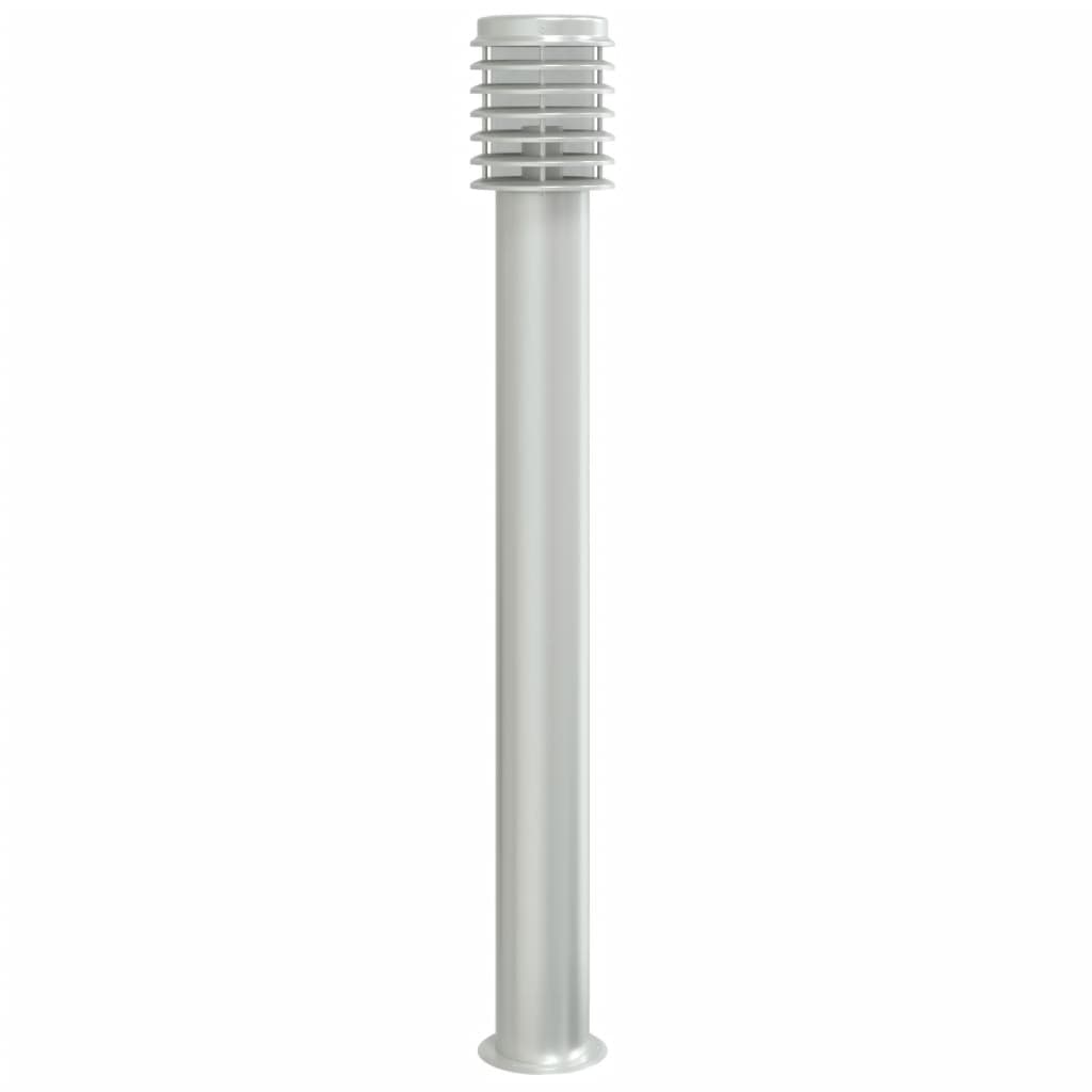 Vloerlamp voor buiten 3 st 110 cm roestvrijstaal zilverkleurig is nu te koop bij PeponiXL, paradijselijk wonen!
