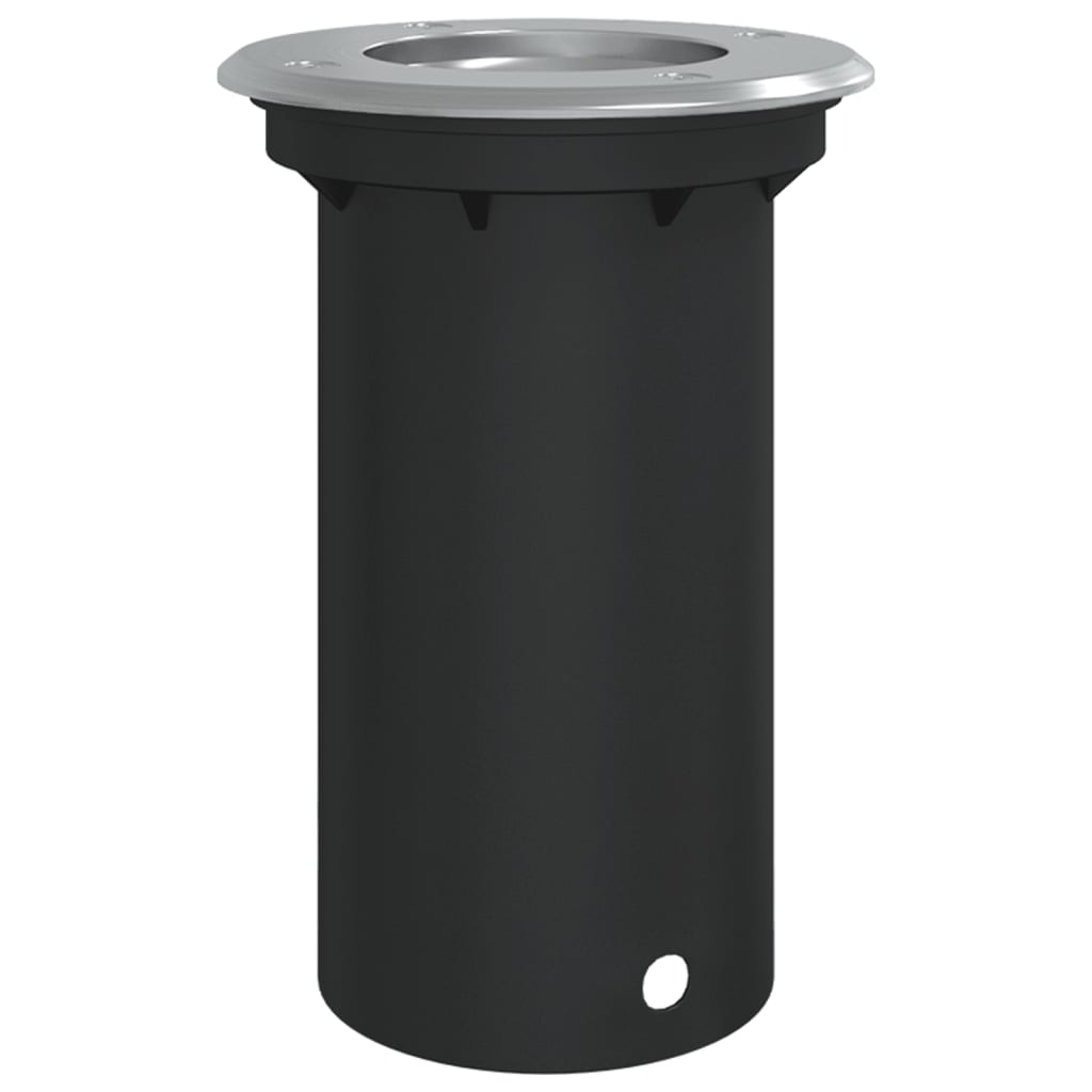 Buitengrondverlichting rond 10,5x10,5 cm gietaluminium zwart is nu te koop bij PeponiXL, paradijselijk wonen!