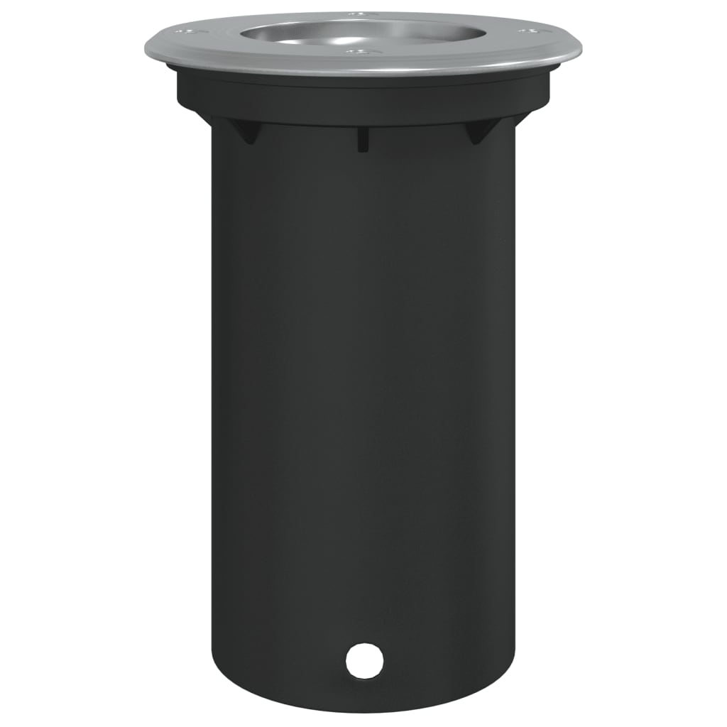 Buitengrondverlichting rond 10,5x10,5 cm gietaluminium zwart is nu te koop bij PeponiXL, paradijselijk wonen!