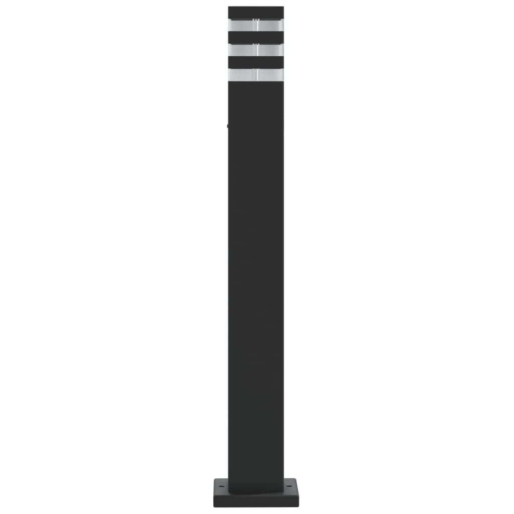 Vloerlampen voor buiten 80 cm aluminium zwart is nu te koop bij PeponiXL, paradijselijk wonen!