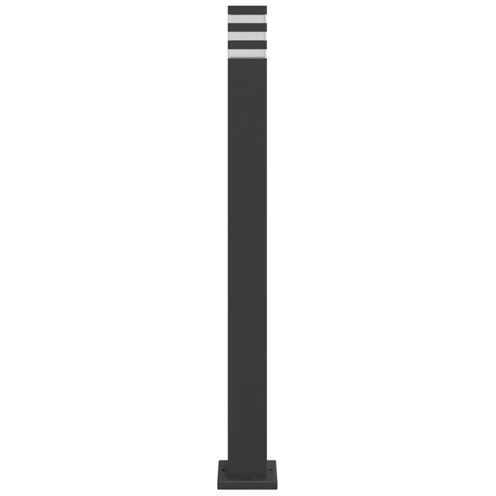 Vloerlampen voor buiten 3 st 110 cm aluminium zwart is nu te koop bij PeponiXL, paradijselijk wonen!