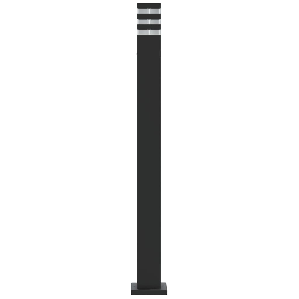 Vloerlampen voor buiten 3 st 110 cm aluminium zwart is nu te koop bij PeponiXL, paradijselijk wonen!