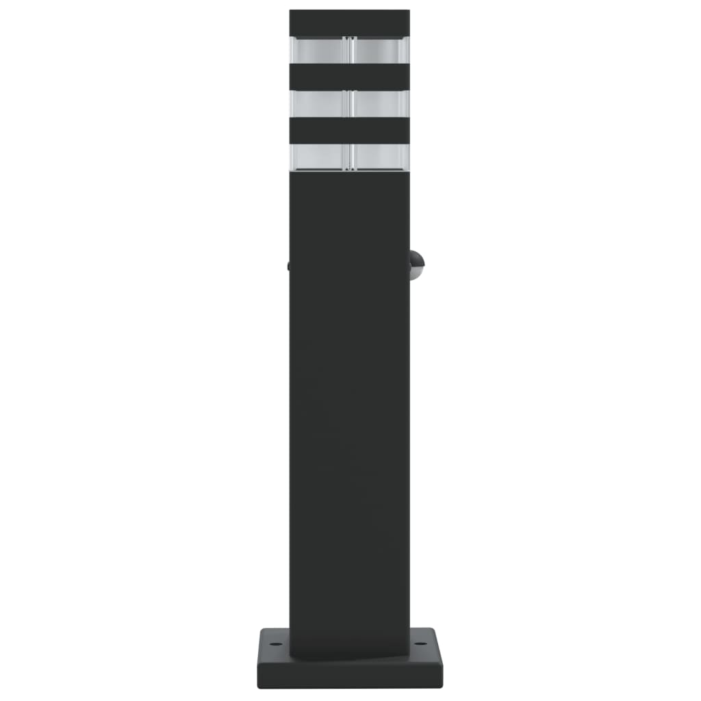 Vloerlampen voor buiten met sensor 50 cm aluminium zwart is nu te koop bij PeponiXL, paradijselijk wonen!