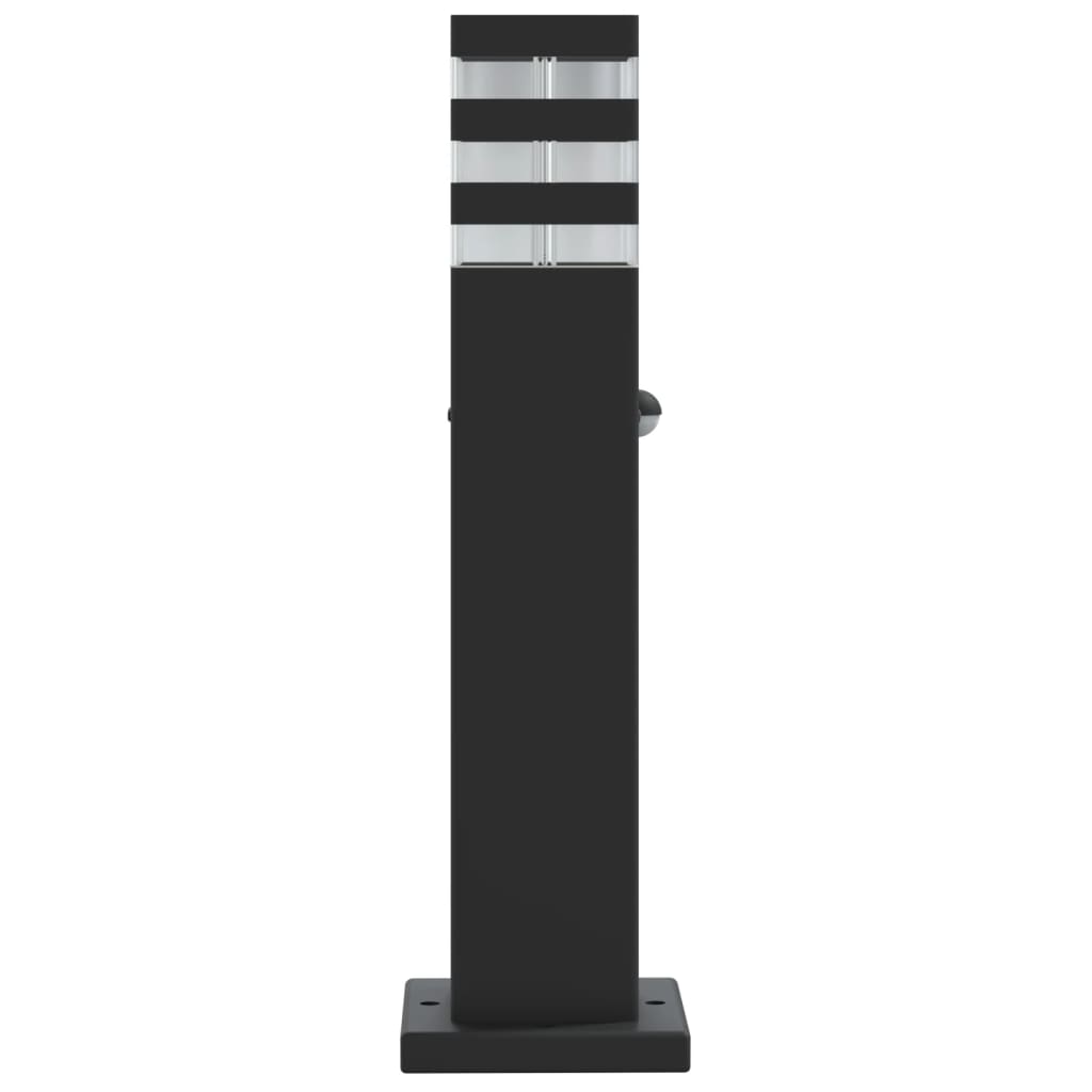 Vloerlampen voor buiten 3 st met sensor 50 cm aluminium zwart is nu te koop bij PeponiXL, paradijselijk wonen!