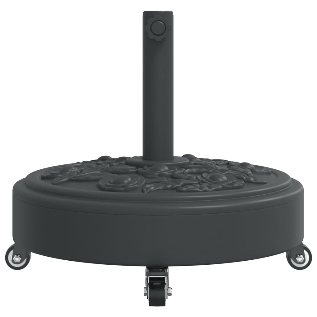 Parasolvoet met wielen voor stok van Ø38 / 48 mm 27 kg rond is nu te koop bij PeponiXL, paradijselijk wonen!