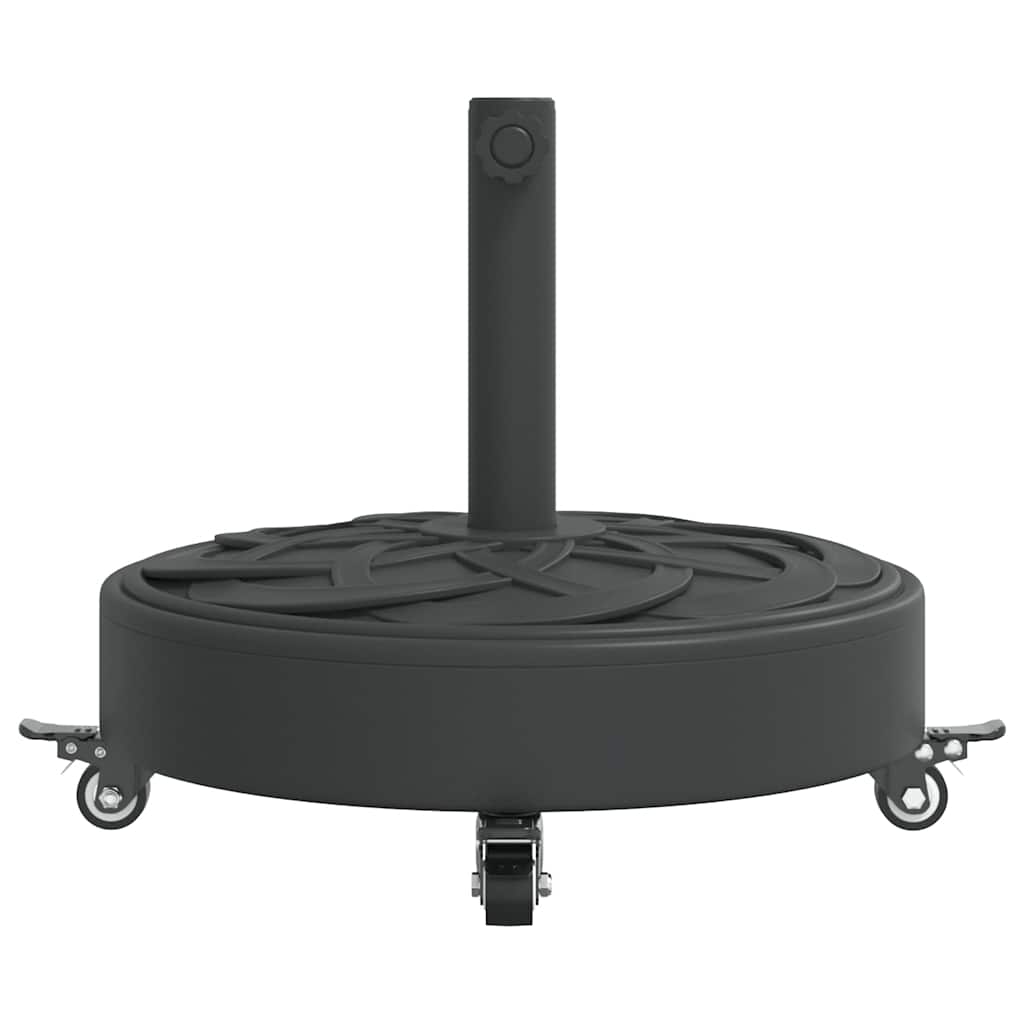 Parasolvoet met wielen voor stok van Ø38 / 48 mm 27 kg rond is nu te koop bij PeponiXL, paradijselijk wonen!
