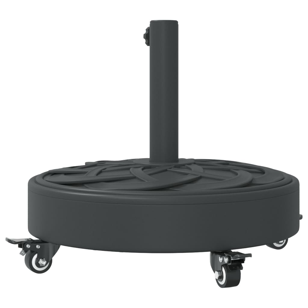 Parasolvoet met wielen voor stok van Ø38 / 48 mm 27 kg rond is nu te koop bij PeponiXL, paradijselijk wonen!