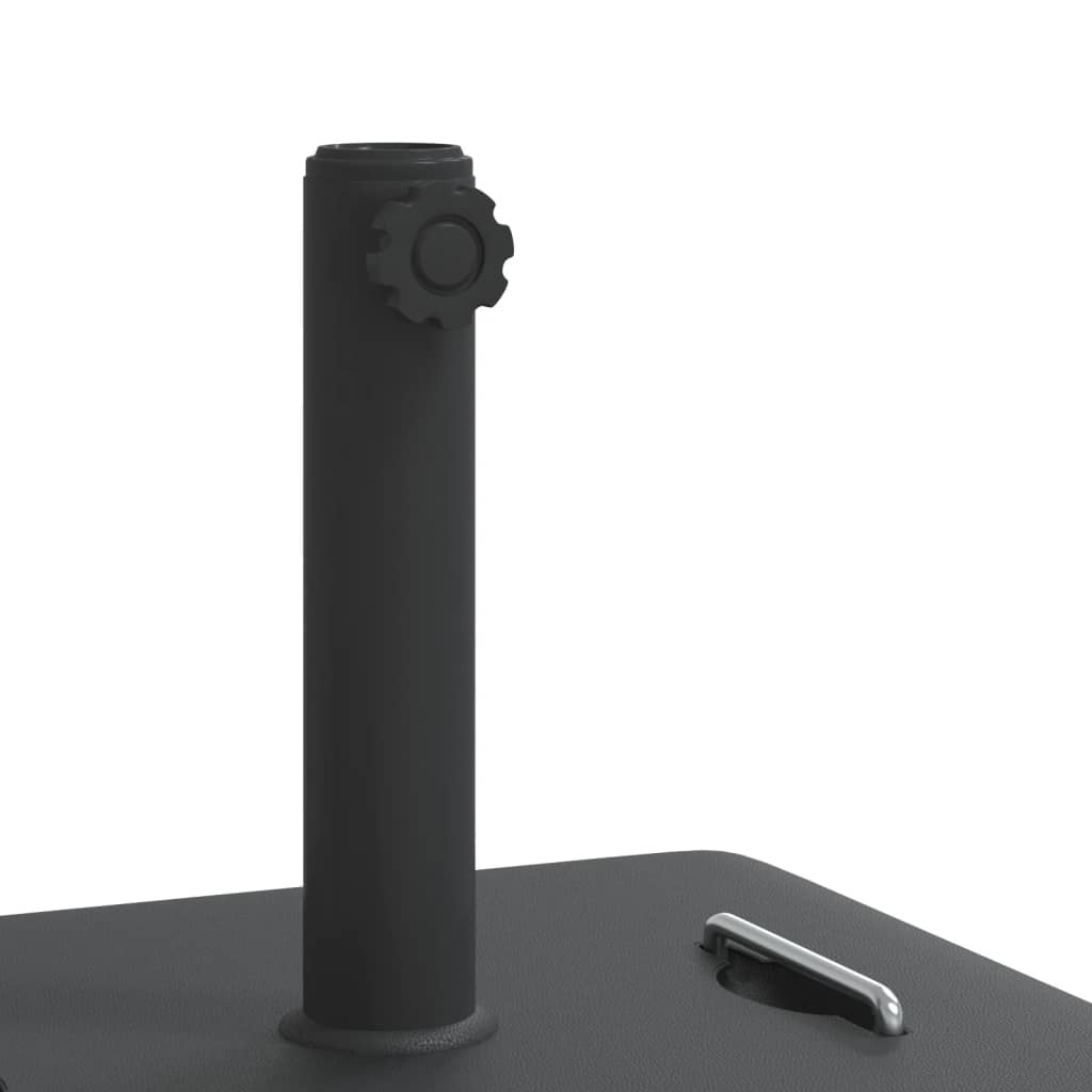 Parasolvoet met handvatten voor stok Ø38 / 48 mm 27 kg vierkant is nu te koop bij PeponiXL, paradijselijk wonen!