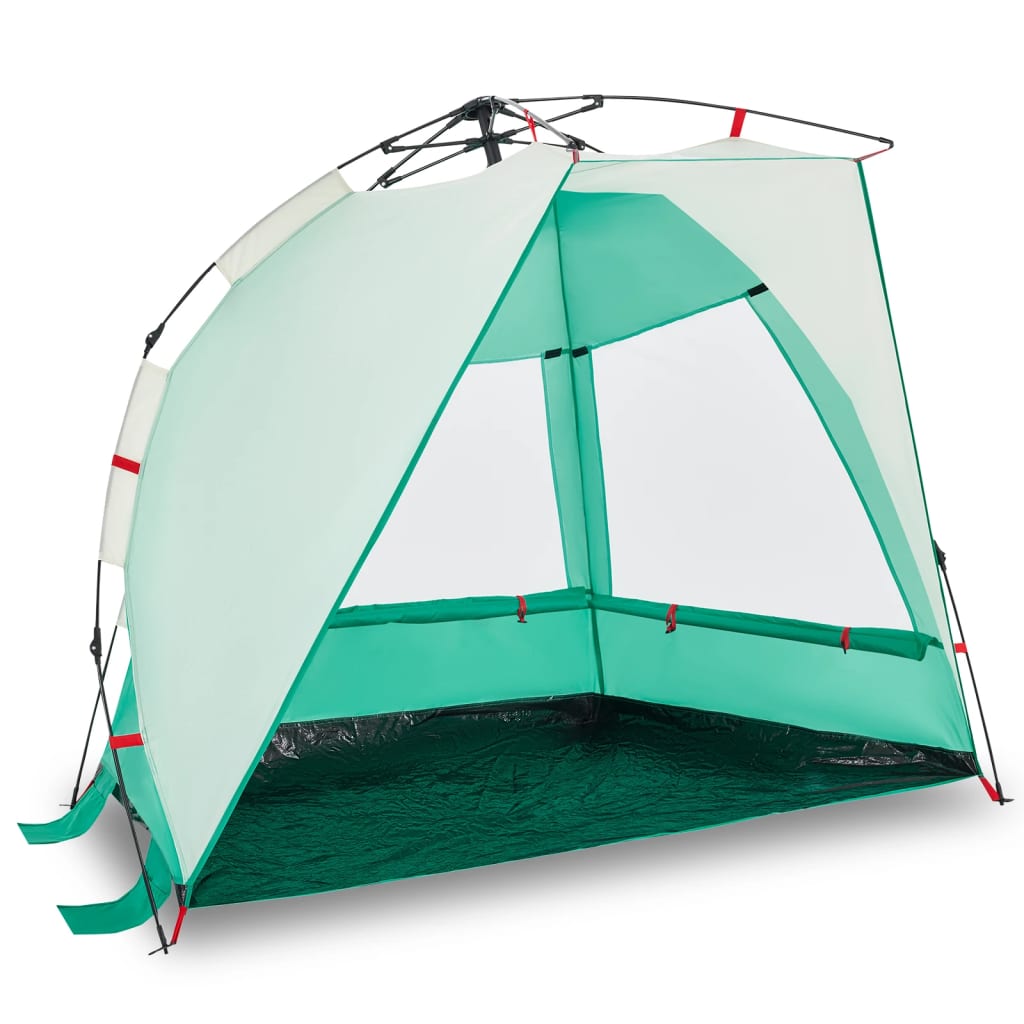 strandtent 2-persoons waterdicht snelontgrendeling zeegroen is nu te koop bij PeponiXL, paradijselijk wonen!