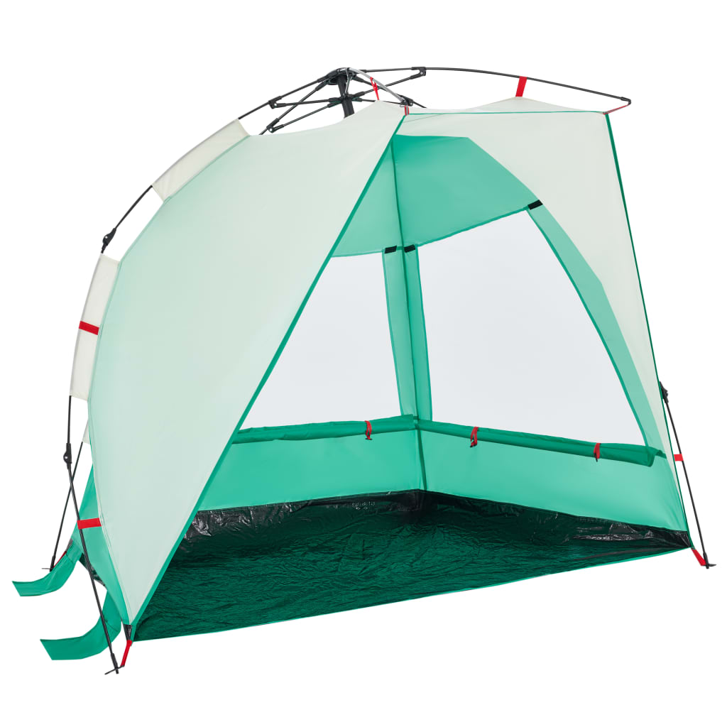 strandtent 2-persoons waterdicht snelontgrendeling zeegroen is nu te koop bij PeponiXL, paradijselijk wonen!